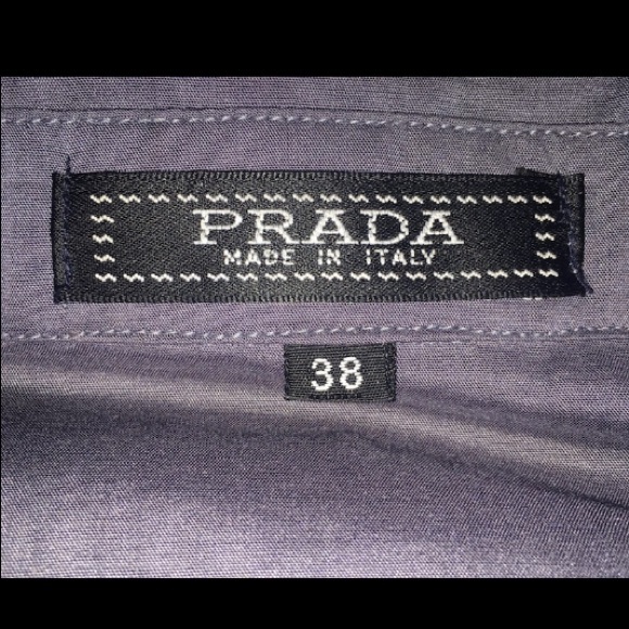 PRADA Dark Grey Women’s Button Down Shirt - Picture 2 of 8